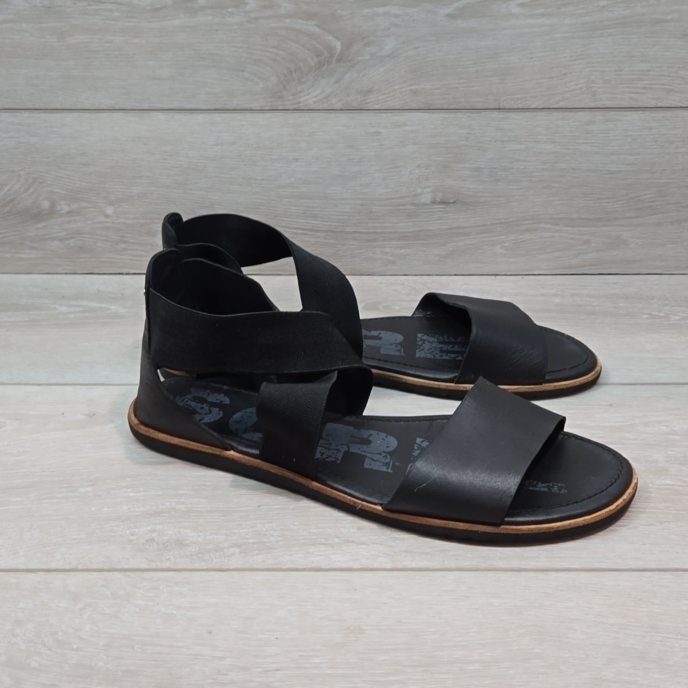 Sorel Women Ankle Strappy Sandals Flats shoes sz 11